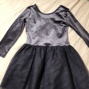 Old Navy Scoopback Velvet Ballerina Dress 4T